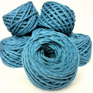 lana di pecora sarda blu mediterraneo