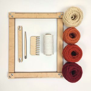 Kit di tessitura completo | Telaio + Lana + Accessori