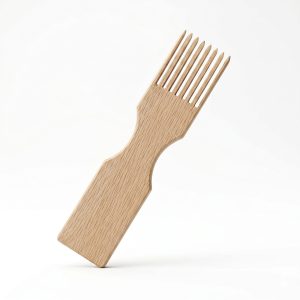 Pettine per Tessitura in Legno di Leccio